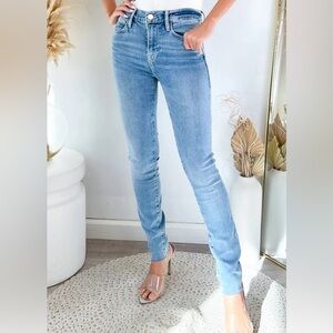 Frame le high skinny jeans light wash sz 26